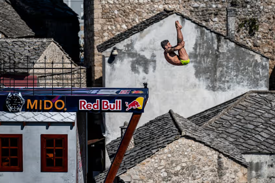 Sportski spektakl na Starom mostu: Mostar domaćin finala Red Bull Cliff Divinga 8 Screenshot 2025 09 06 211649