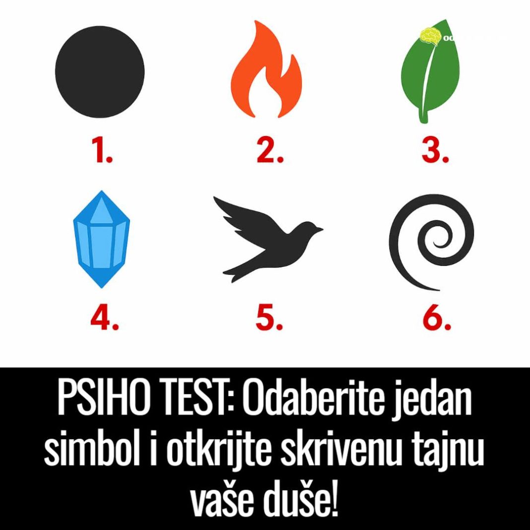 PSIHO TEST: Odaberite jedan simbol i otkrijte skrivenu tajnu vaše duše! - featured image PSIHO TEST: Odaberite jedan simbol i otkrijte skrivenu tajnu vaše duše! - featured image