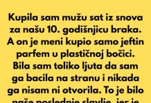 Mesecima sam štedela da mu kupim sat iz snova za našu 10. godišnjicu braka. Mesecima sam štedela da mu kupim sat iz snova za našu 10. godišnjicu braka. - featured image