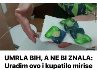 UMRLA BIH, A NE BI ZNALA: Uradim ovo i kupatilo mirise neverovatnih 70 dana💥