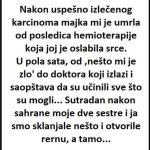 ‘Nakon uspešno izlečenog karcinoma majka mi je umrla’ ‘Nakon uspešno izlečenog karcinoma majka mi je umrla’ - featured image