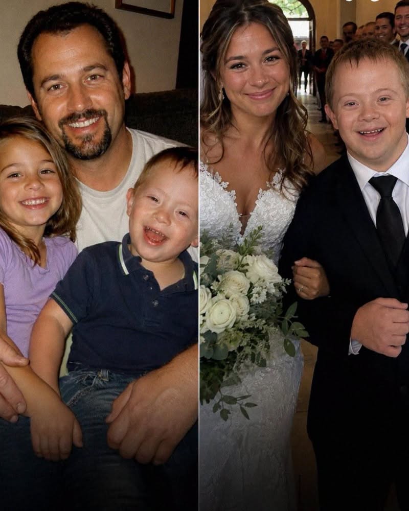 Moj brat s Downovim sindromom samo je želio ispuniti posljednju želju našeg pokojnog oca i otpratiti me do oltara — ali kada je moja svekrva rekla da ne želi njegove fotografije u albumu, odlučila sam napraviti nešto što niko nije očekivao - featured image Moj brat s Downovim sindromom samo je želio ispuniti posljednju želju našeg pokojnog oca i otpratiti me do oltara — ali kada je moja svekrva rekla da ne želi njegove fotografije u albumu, odlučila sam napraviti nešto što niko nije očekivao - featured image