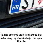E, sad smo sve vidjeli! Internet je u šoku zbog registracije koju ima tip iz Šibenika E, sad smo sve vidjeli! Internet je u šoku zbog registracije koju ima tip iz Šibenika - featured image